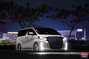 Toyota Alphard X Work on Vossen Wheels (VWS-2) '2016